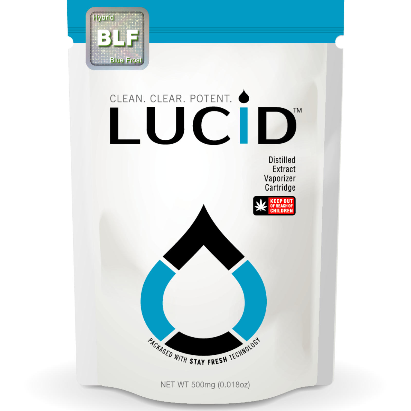 LUCID Blue Frost Cartridge Leafly
